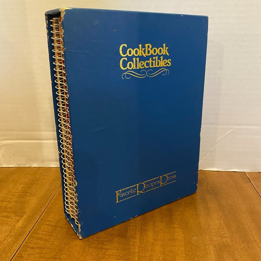 Set of 4 CookBook Collectibles by Favorite Recipes Press Paperback Spiral Bound